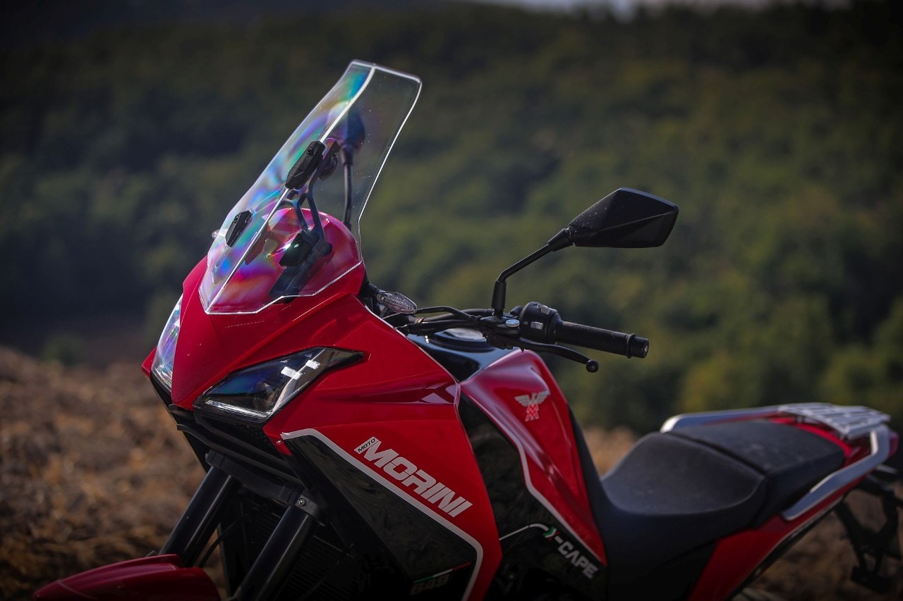 Moto Morini X-Cape: punto di FUGA
